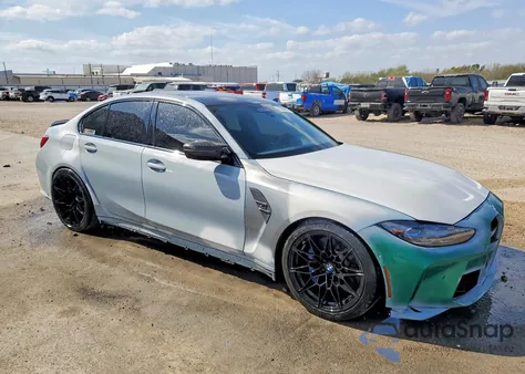 2022 BMW M3 Competition z USA, uszkodzony, nr VIN WBS43AY09NFL77216